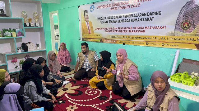 Lewat PKM, LPPM Asah Kemampuan Psikososial Remaja di Rappokalling