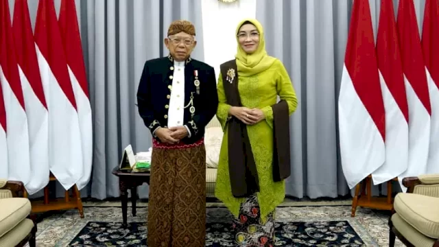 Wapres Kenakan Adat Solo Hadiri Sidang Tahunan MPR dan Sidang Bersama DPR-DPD Tahun 2022