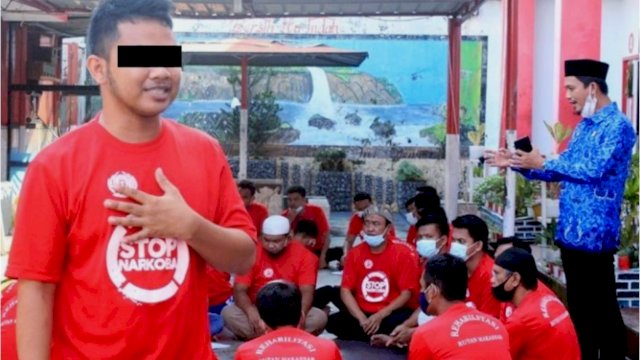 Gambar beberapa Narapidana Rutan Makassar Diberikan arahan /INT