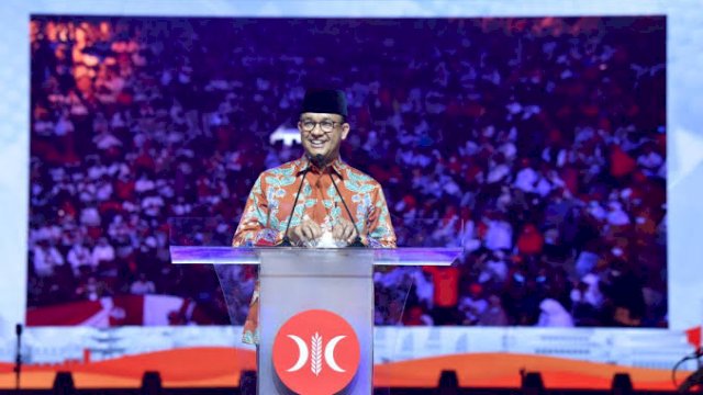 Gubernur DKI Jakarta, Anies Baswedan, saat menghadiri Milad PKS beberapa waktu lalu. Foto: dok