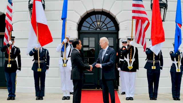 Presiden AS Joe Biden Ucapkan Selamat HUT Ke-77 Kemerdekaan Indonesia ke Jokowi
