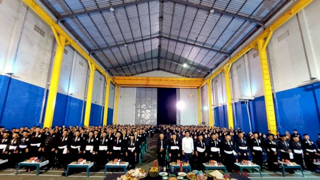Ketua DPRD Makassar Rudianto Lallo diangkat menjadi warga kehormatan Persaudaraan Setia Hati Terate Emas/IST