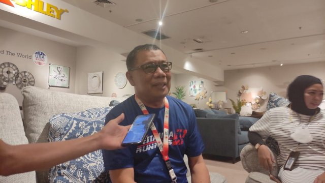 Wakil Ketua Unit Transfusi Darah (UTD) Palang Merah Indonesia (PMI) Kota Makassar, Khudri Arsyad(PORTAL MEDIA/ AL FATH)