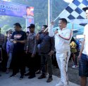 Warga Pangkep Tumpah di Jalan Sehat Legislator H Irwan