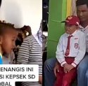 Viral Anak SD Dikeluarkan dari Barisan Karena Bajunya Kusam, Kepsek: Itu Salah Paham