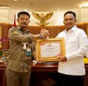 Dukung Program Perlindungan Petani, Bantaeng Raih Penghargaan Kementan 