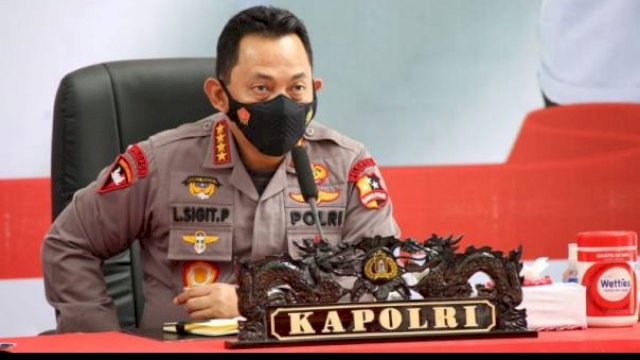 Kapolri Listyo Sigit Prabowo. Foto; dok kompas