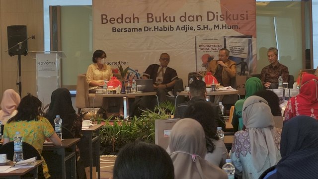 FGD K3 Sukses Gelar Bedah Buku Pembuatan Akta Perjanjian Pra Perkawinan Karya Habib Adjie