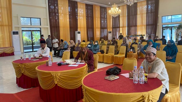 Pemerintah Provinsi (Pemprov) Sulsel bekerjasama dengan Tim Penggerak PKK Sulsel, menggelar Fasilitasi Lomba Tahfidz Al-Qur&rsquo;an dan Hadits Tingkat Provinsi Sulsel Tahun 2022, Senin, 29 Agustus 2022/IST