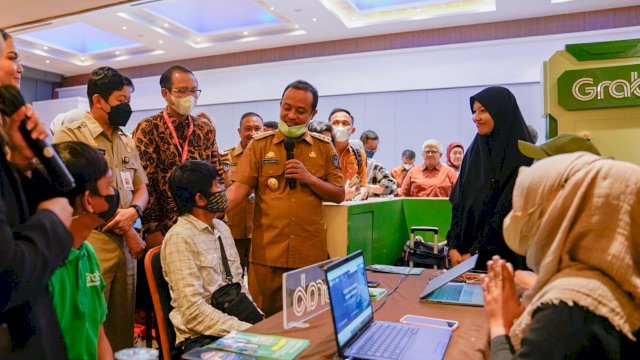 Virtual Job Fair Sulsel 2022 yang diselenggarakan oleh Dinas Ketenagakerjaan dan Transmigrasi (Disnakertrans) Sulsel/IST