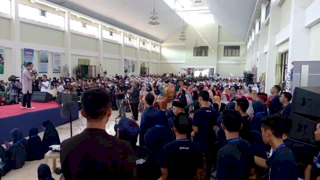 Event Akbar Doa Seribu Santri ini, rencananya akan diselenggarakan di gedung Islamic Center di pusat Kota Barru, Kabupaten Barru, pada Senin (5/9/2022)/IST
