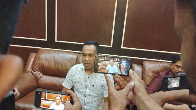 Kasubdit Tipidkor Ditreskrimsus Polda Sulsel, Kompol Fadli (Portal Media/Reza)