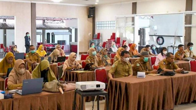 Pertemuan Koordinasi Terintegrasi Lintas Program dan Lintas Sektor Tingkat Kabupaten/Puskesmas, Senin (5/9/2022). Foto: dok