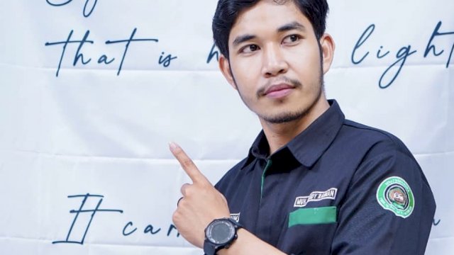 Wakil Sekretaris Jenderal (Wasekjen) Dewan Eksekutif Mahasiswa (Dema)-U UIN Alauddin Makassar atau UINAM, Muhammad Randy Rahman. Foto: dok
