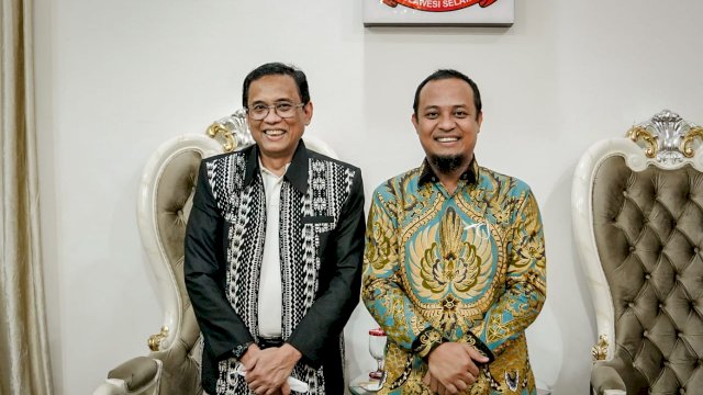 GM PLN Sulselrabar yang Lama Berpamitan Ke Gubernur Sulsel