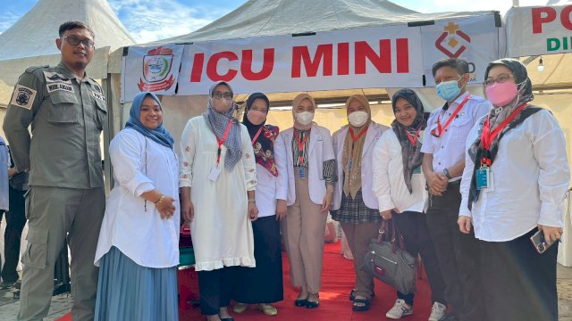 RSUD Daya menyiapkan ICU Mini dengan peralatan yang lengkap di area F8 Anjungan Pantai Losari/IST