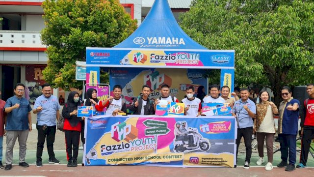 Beri Edukasi Pelajar Se-Kota Makassar, Yamaha Gelar Fazzio Youth Project Berskala Nasional