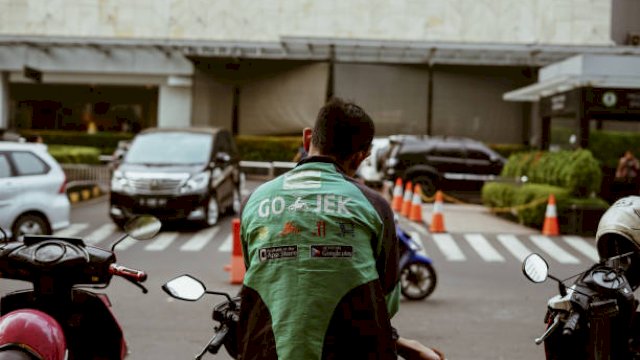 Driver Gojek. Foto: ist