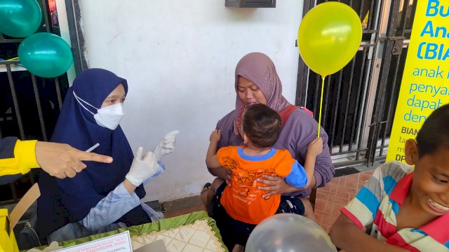 Pemerintah Kota Makassar terus berupaya memaksimalkan sisa waktu yang ada untuk mencapai target 95 persen/IST