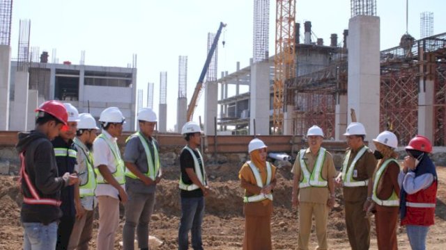 Pembangunan Rumah Sakit Internasional (RSI) Galesong yang terletak di Aeng Batu-Batu, Kecamatan Galesong Utara, Kabupaten Takalar ini ditargetkan selesai pada awal bulan Desember 2022/Ist