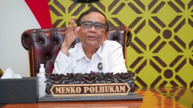 Menko Polhukam yang juga Ketua Komite TPPU, Mahfud MD. Foto: ist
