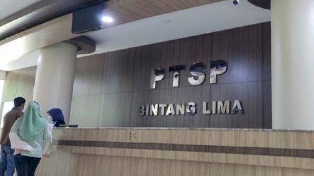 PTSP, tempat pengurusan izin rekmale. Foto: ist