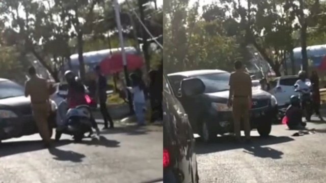 Polres Sinjai Tetapkan Tersangka ASN yang Tendang Motor Pelajar Hingga Terjungkal, Diancam 5 Tahun Penjara
