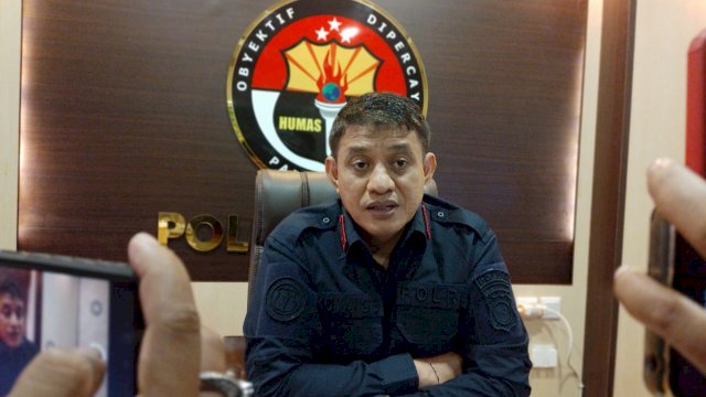 Kabid Humas Polda Sulsel, Kombes Pol Komang Suartana(Portal Media/Reza)