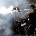 Lalai, Polisi di Gorontalo Ditembak Rekannya Sendiri Pakai Senjata Pelontar Gas