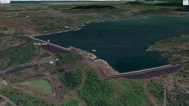 View Sungai Jeneberang. Foto; dok WALHI