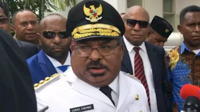 Gubernur Papua Lukas Enembe 