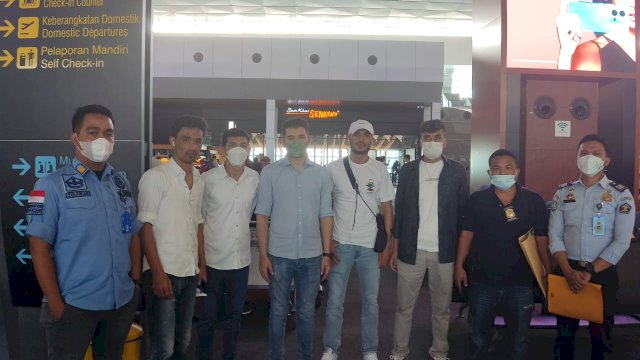 Kegiatan pengawalan yang dilaksanakan Rudenim Makassar  Kemenkumham Sulsel pada hari Rabu, 21 September 2022/IST