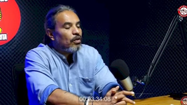 Pengacara Yosep Parera dalam tayangan Youtubenya. Foto: Youtube Rumah Pancasila dan Klinik Hukum