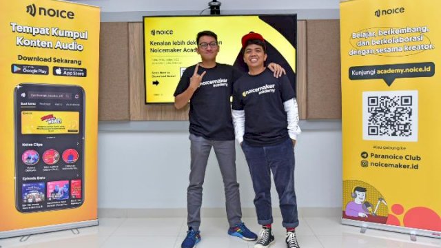 Rangkul Kreator Lokal, Noice Ajak Pemuda Berkarya Lewat Konten Audio di Kelas Podcast Makassar