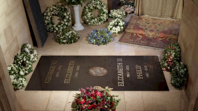 Foto Tempat Peristirahatan Terakhir Ratu Elizabeth II Dirilis