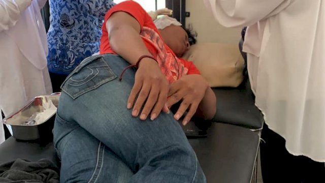 Penyerangan atas mahasiswa UIN Alauddin Makassar. Foto: ist