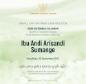 Gubernur Sulsel Andi Sudirman Berduka, Kakak Sepupu Meninggal Dunia