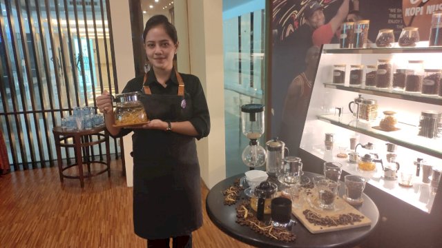 12 varian kopi khas daerah, diperkenalkan dalam Launching Carita Kopi Nusantara. Foto: Portalmedia/Al Fath