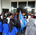 Tuntut Pengerjaan Aset Asrama, PB-HIPERMATA Seruduk Kantor Bupati Takalar 