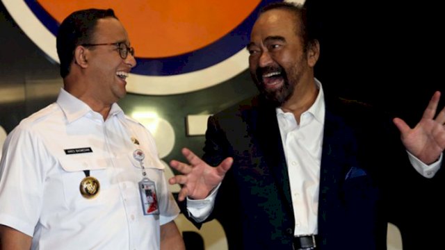Anies Baswedan dan Surya aloh. Foto: ist
