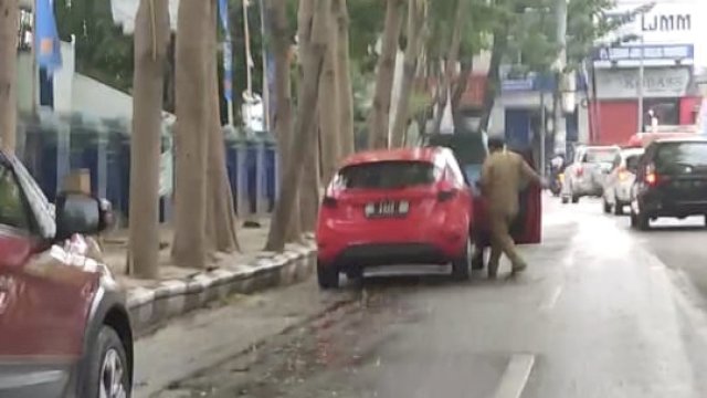 Pantauan ASN Balai Kota pada hari Selasa (4/10/2022) yang merupakan Ojol Day. Foto: dok