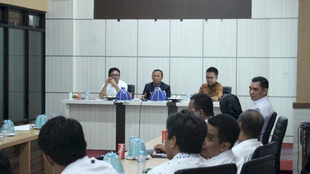 Tim Satuan Tugas Khusus Pencegahan Tindak Pidana Korupsi (Satgassusgah TPK) Polri&nbsp;saat kunjungan di Takalar/IsT