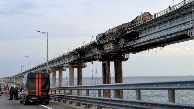 Intelijen Inggris Terlibat dalam Peledakan Jembatan Crimea