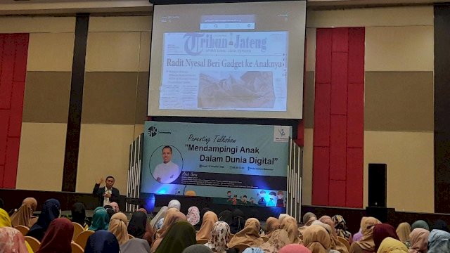 Talkshow Parenting Mendampingi Anak dalam Dunia Digital, yang digelar SDIT Ar Rahmah bersama Spirit nabawiyah Community. Foto: dok Portalmedia