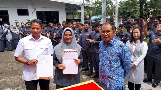 1600 Jukir se-Makassar dapat Bantuan Jaminan Sosial oleh BPJS Ketenagakerjaan