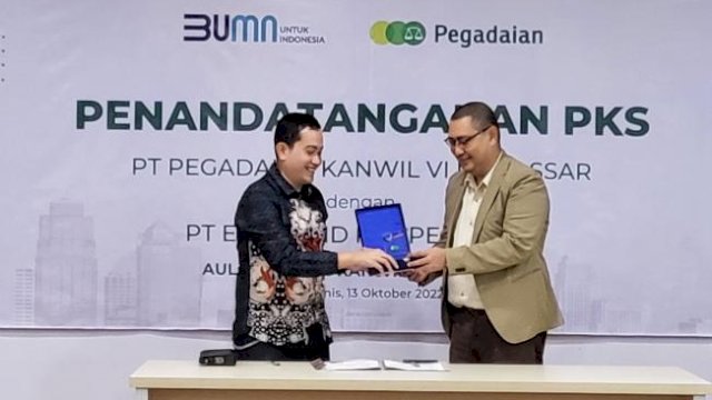 Gandeng PT. EMS Land Propertindo, Pegadaian Kanwil Makassar  Sediakan Rumah Bagi Karyawan Internal 