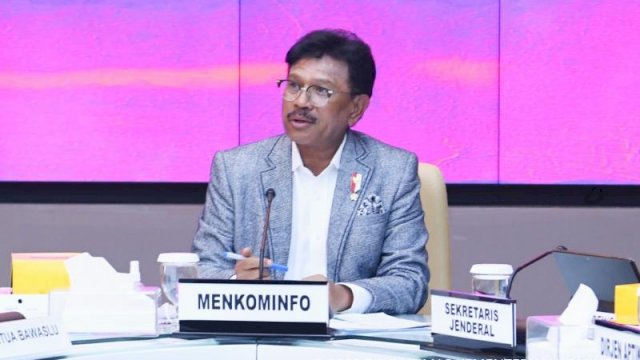 Johnny G. Plate, Menteri Komunikasi dan Informatika