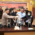 Satnarkoba Polrestabes Makassar Musnahkan Barang Bukti Sabu dan Ganja Hasil Tangkapan 3 Bulan