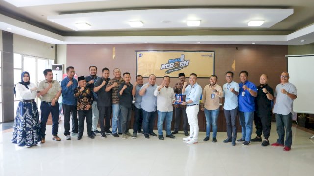 Direksi PDAM Makassar saat menerima kunjungan Pansus I Ranperda DPRD Kabupaten Sumenep, Jumat 21 Oktober 2022/Ist