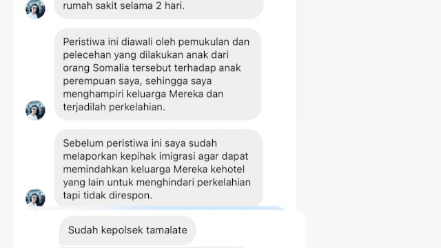 Refugee 'KEPOrtal' Singgung Imigrasi dan Polsek Tamalate